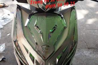 Click Thai car decoration - Chrome-plated mask cover
