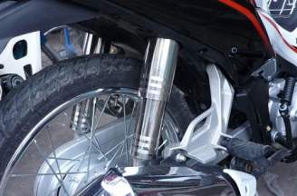 Stainless steel spare parts for RSX 2012 cars-Normal fork cover
