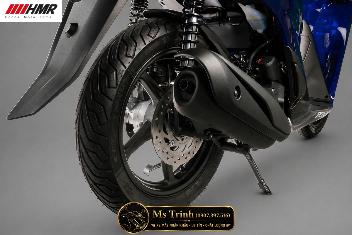Động cơ eSP+ trên SH150 Vetro Blue New Concept 2026